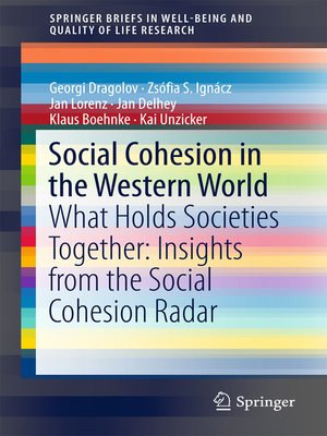 cover image of Social Cohesion in the Western World